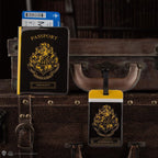 Harry Potter – tag + passport cover set hogwarts