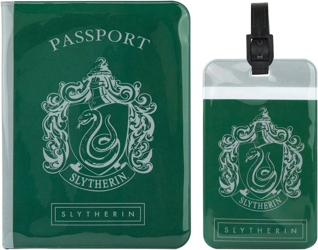 Harry Potter – slytherin tag and passport cover set