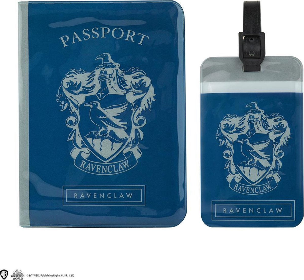 Harry Potter – tag + passport cover set ravenclaw