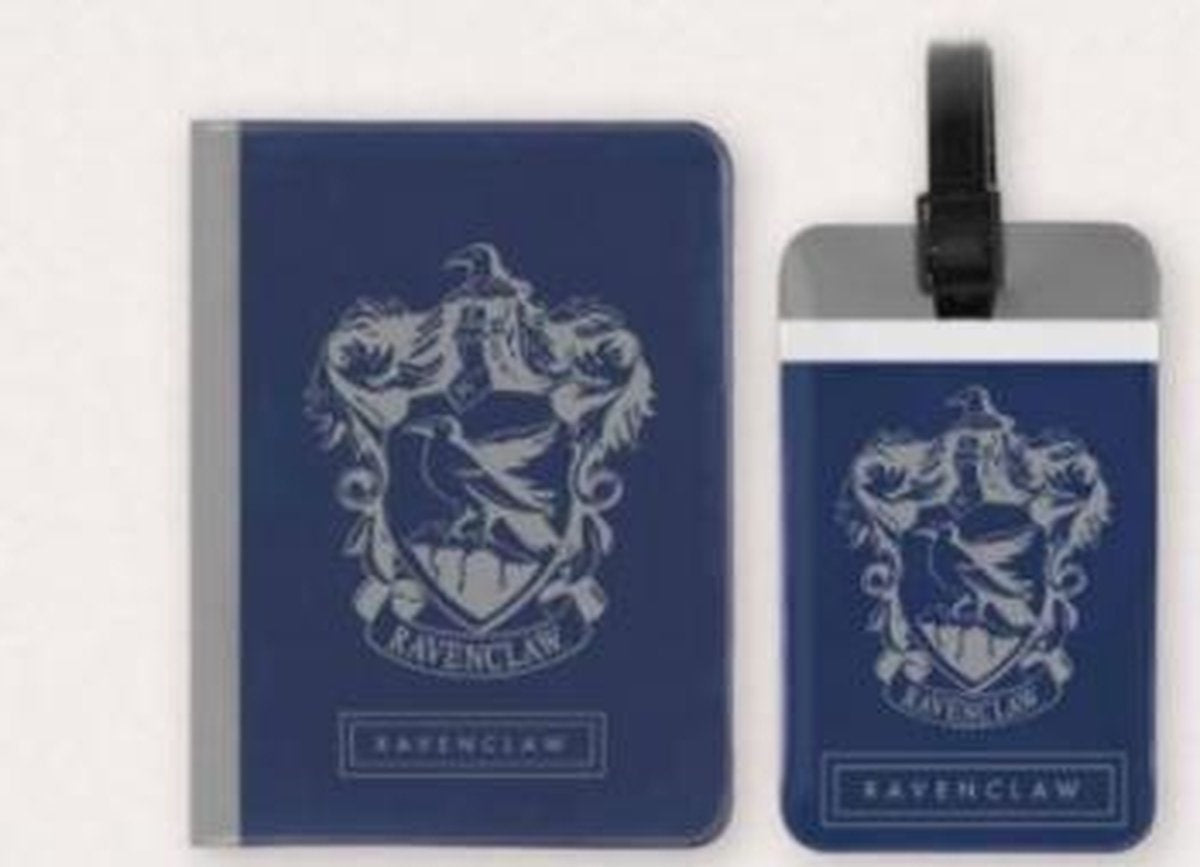 Harry Potter – tag + passport cover set ravenclaw