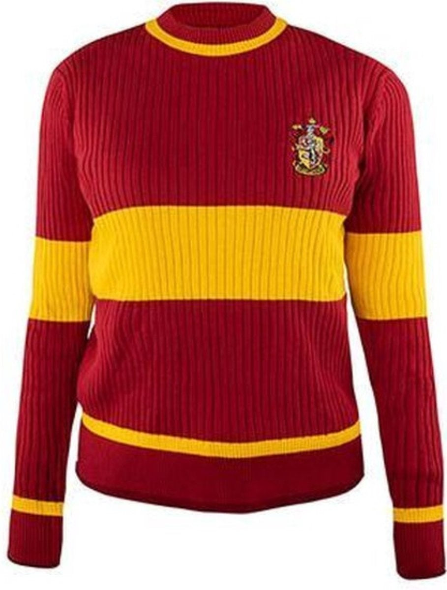 Cinereplicas Harry Potter – gryffindor quidditch sweater – griffoendor zwerkbal trui-l