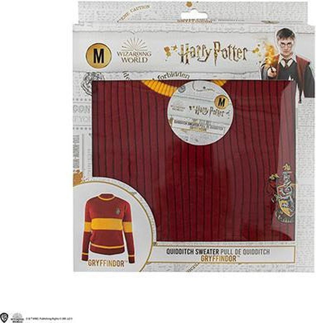 Cinereplicas Harry Potter – gryffindor quidditch sweater – griffoendor zwerkbal trui-l