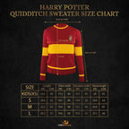 Cinereplicas Harry Potter – gryffindor quidditch sweater – griffoendor zwerkbal trui-l