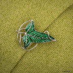Lord of the rings elven leaf brooch
