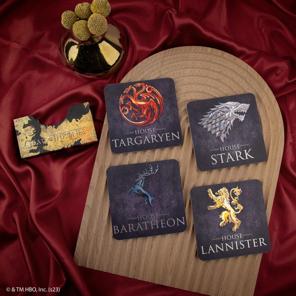 Cinereplicas game of thrones medallion set sigil decoration