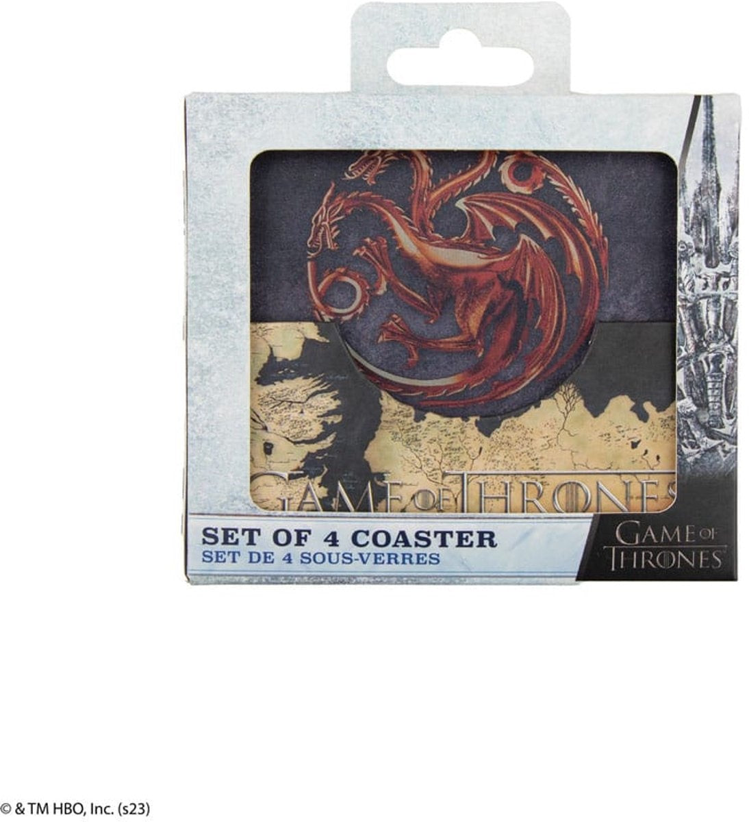 Cinereplicas game of thrones medallion set sigil decoration