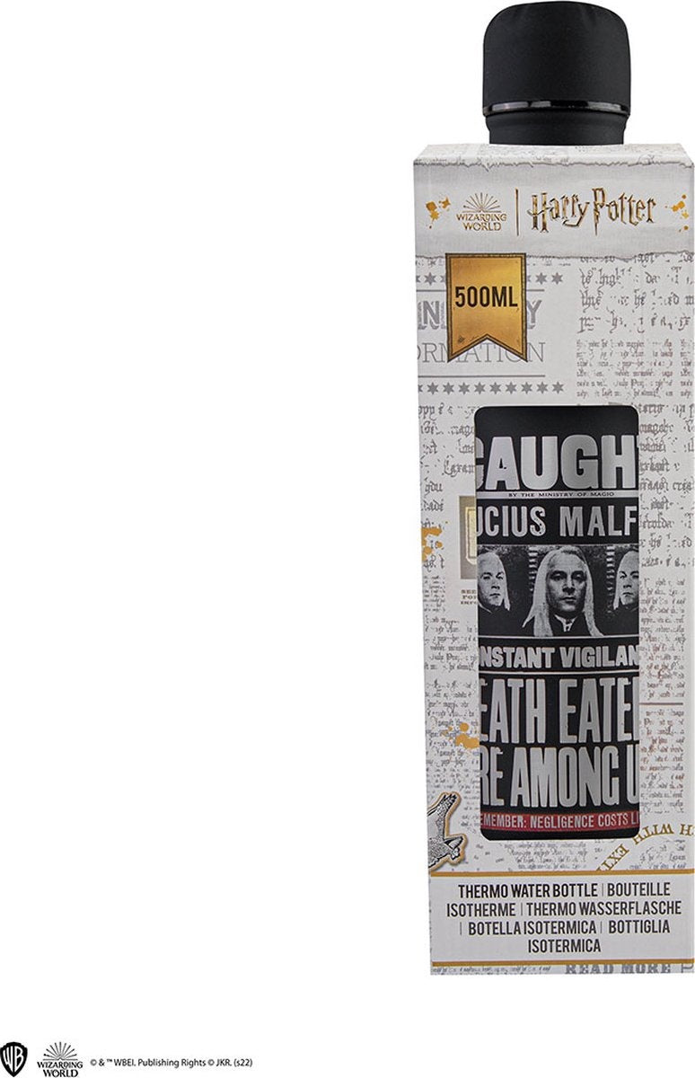 Harry Potter – drinkfles – lucius wanted – 500ml – distrineo