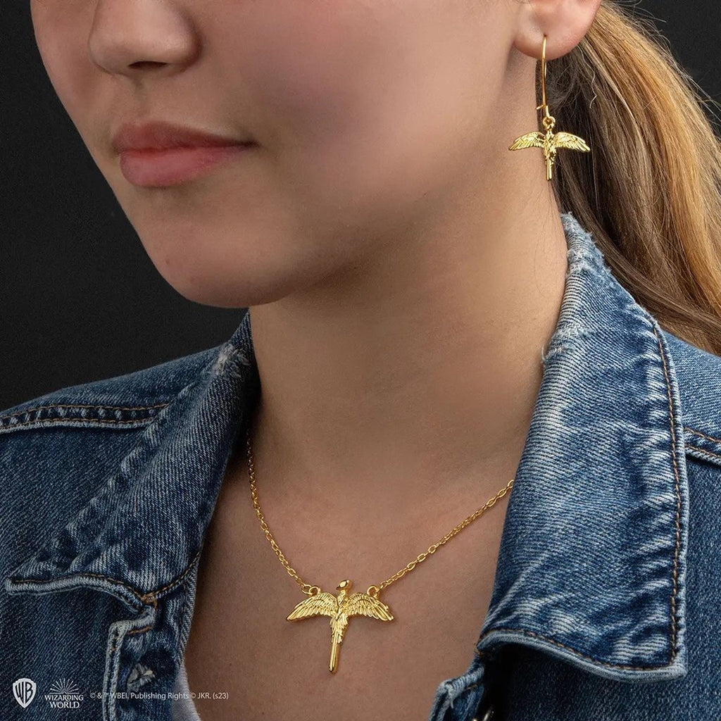 Cinereplicas fawkes necklace – Harry Potter jewelry