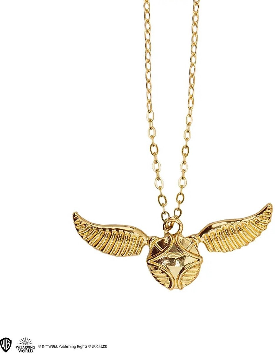 Cinereplicas golden snitch – goude snaai necklace – Harry Potter jewelry