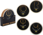 Harry Potter spells & charms set 2 onderzetters (4x)