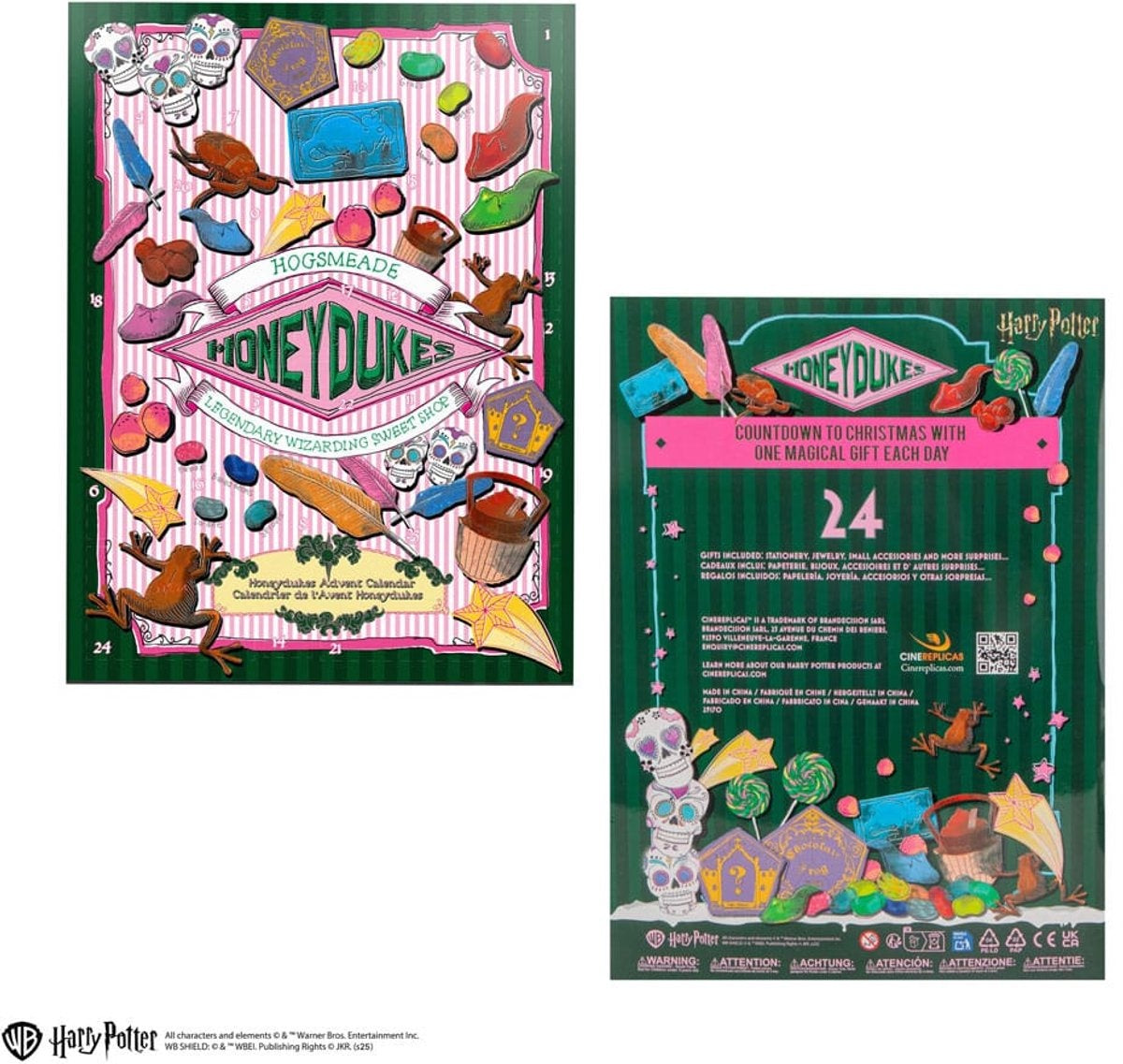 Harry Potter honey dukes adventskalender