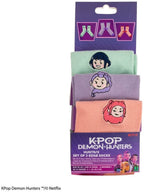 Cinereplicas kpop demon hunters socks set of 3 huntr/x footwear