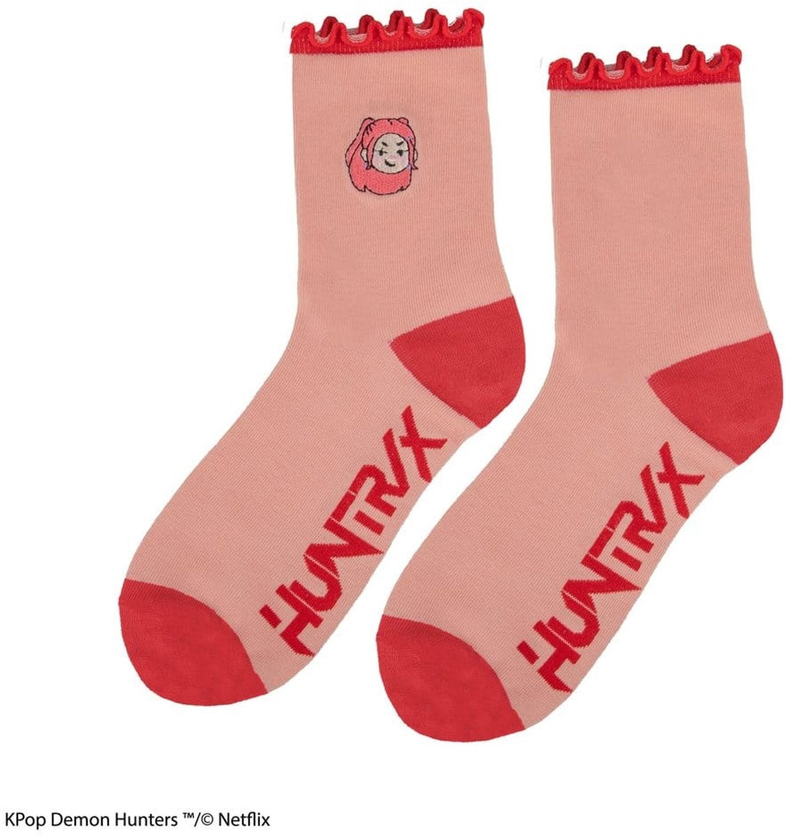 Cinereplicas kpop demon hunters socks set of 3 huntr/x footwear