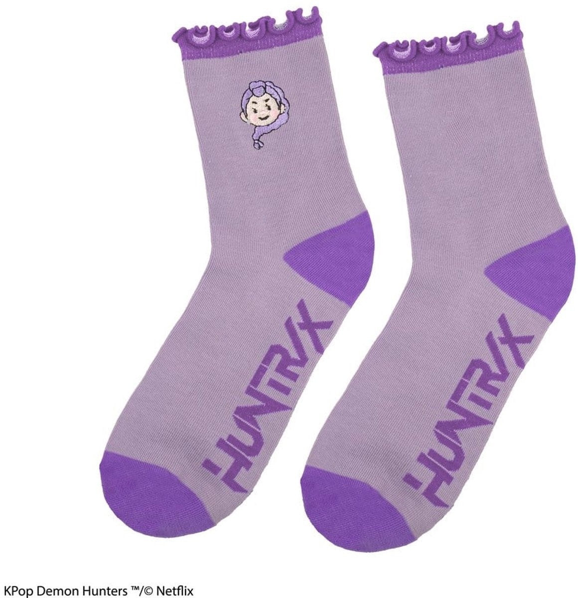 Cinereplicas kpop demon hunters socks set of 3 huntr/x footwear