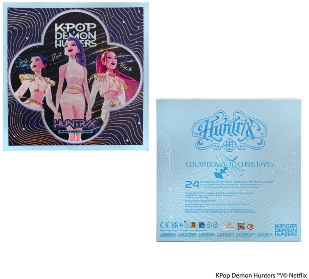 Kpop demon hunters stage advent calendar 2026