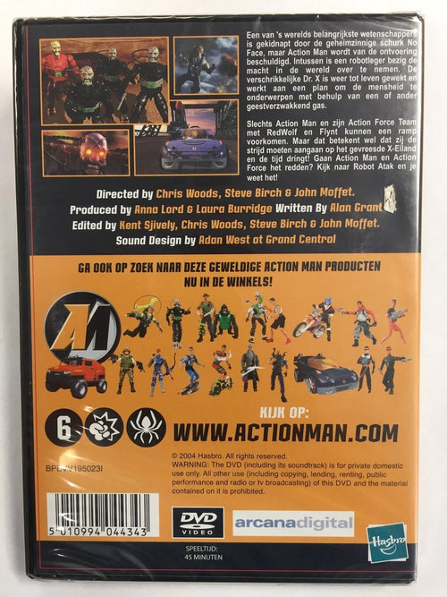 Action man film DVD – robot atak de spannendste missie ooit