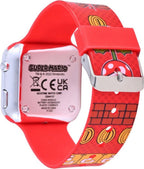 Disney 5-dis031 super mario kinderhorloge met led display voor datum en tijd – rood