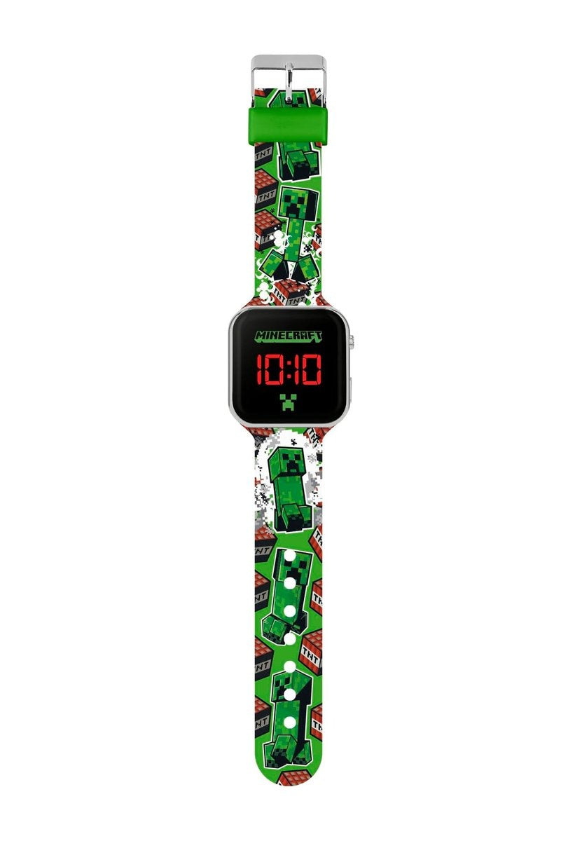 Disney minecraft led horloge