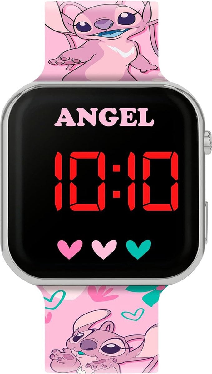 Disney lilo & stitch led horloge
