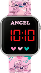 Disney lilo & stitch led horloge