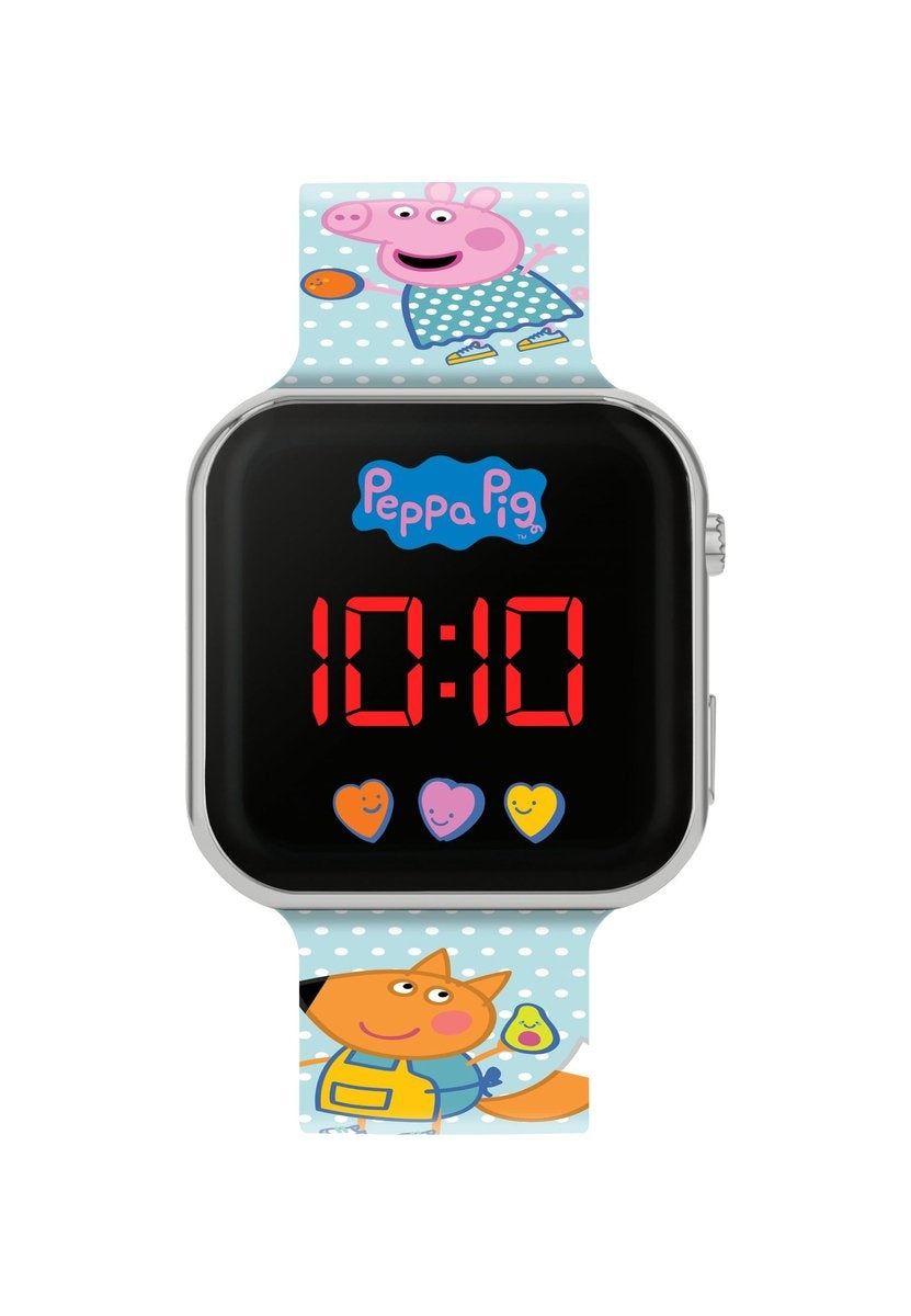 Disney peppa pig led horloge