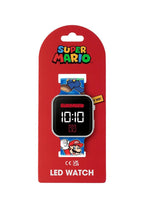 Disney super mario led horloge