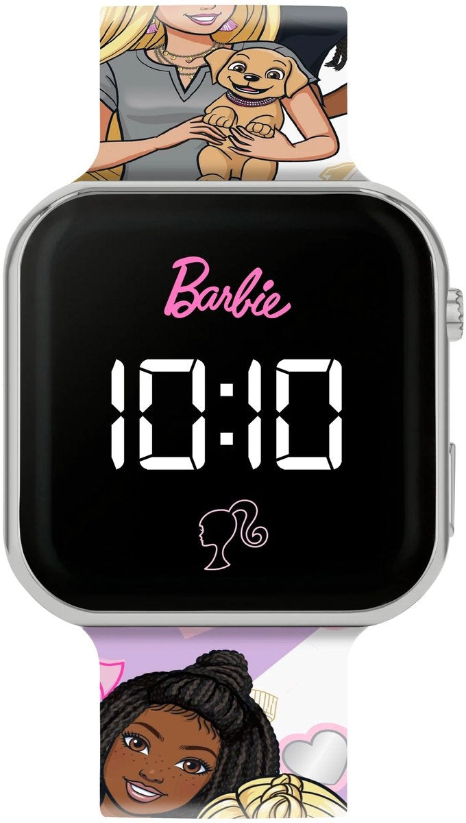 Disney barbie led horloge