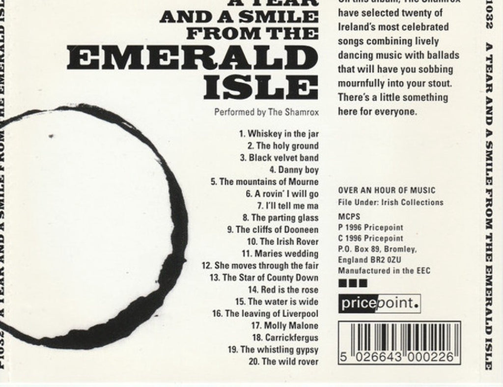 A tear and a smile from the emerald isle – CD