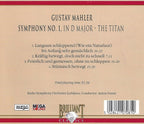 Gustav mahler – symphony no. 1 – CD