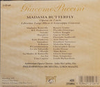 Puccini: madama butterfly – CD