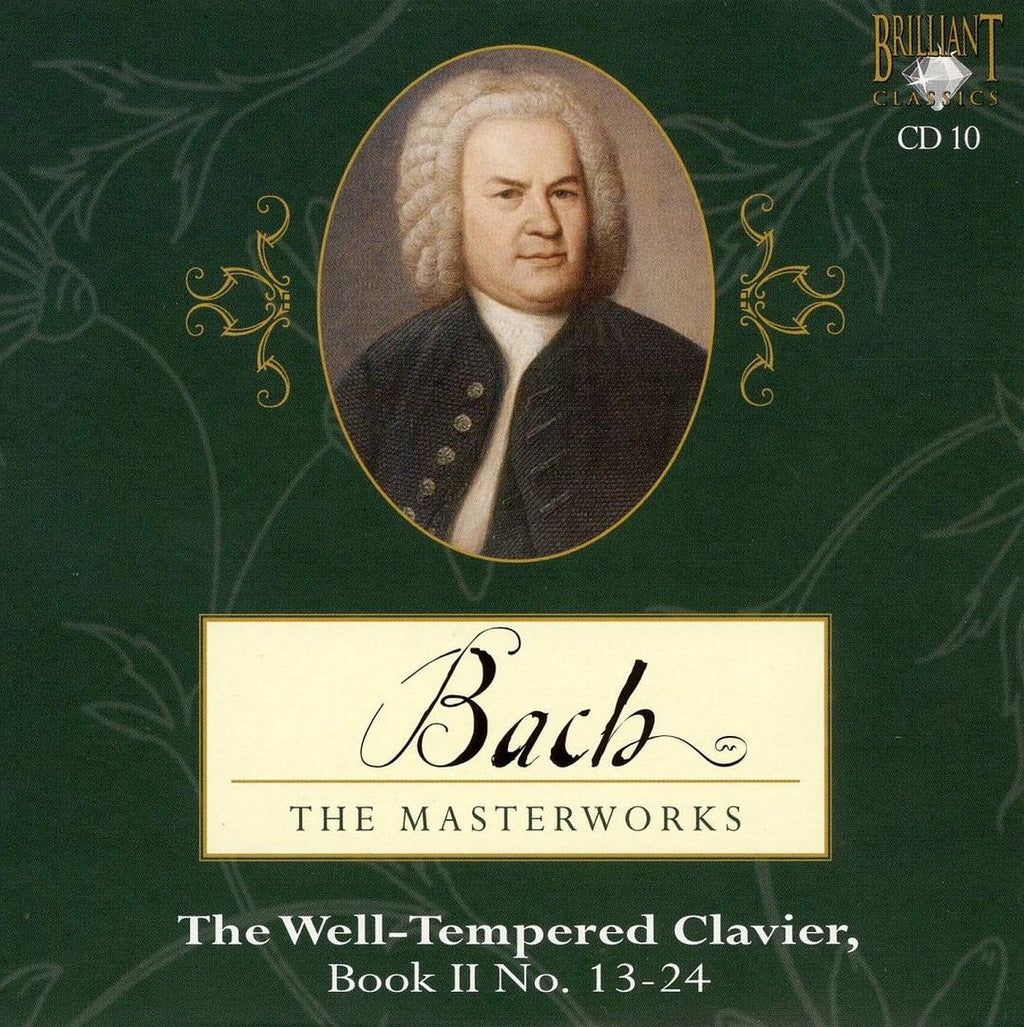 Bach: the well-tempered clavier, book ii no. 13-24 – CD