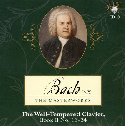 Bach: the well-tempered clavier, book ii no. 13-24 – CD