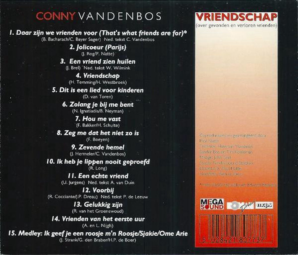 Vriendschap – CD