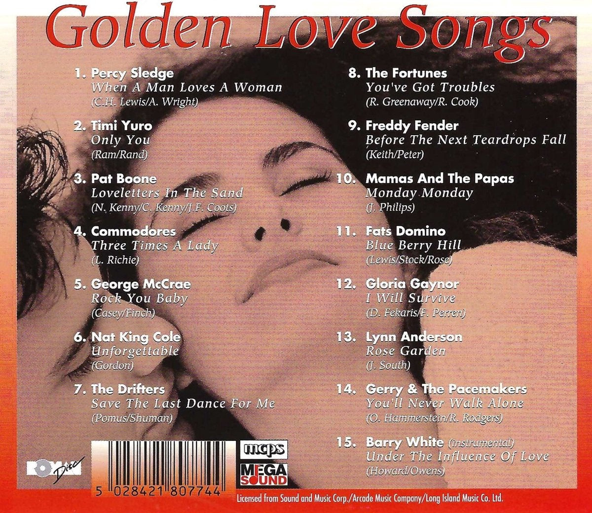 Golden love songs (CD)