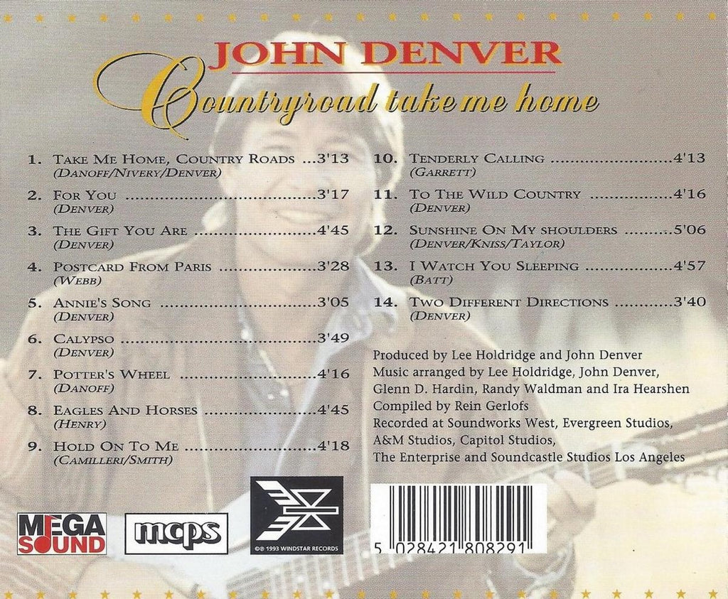 Countryroad take me home – CD