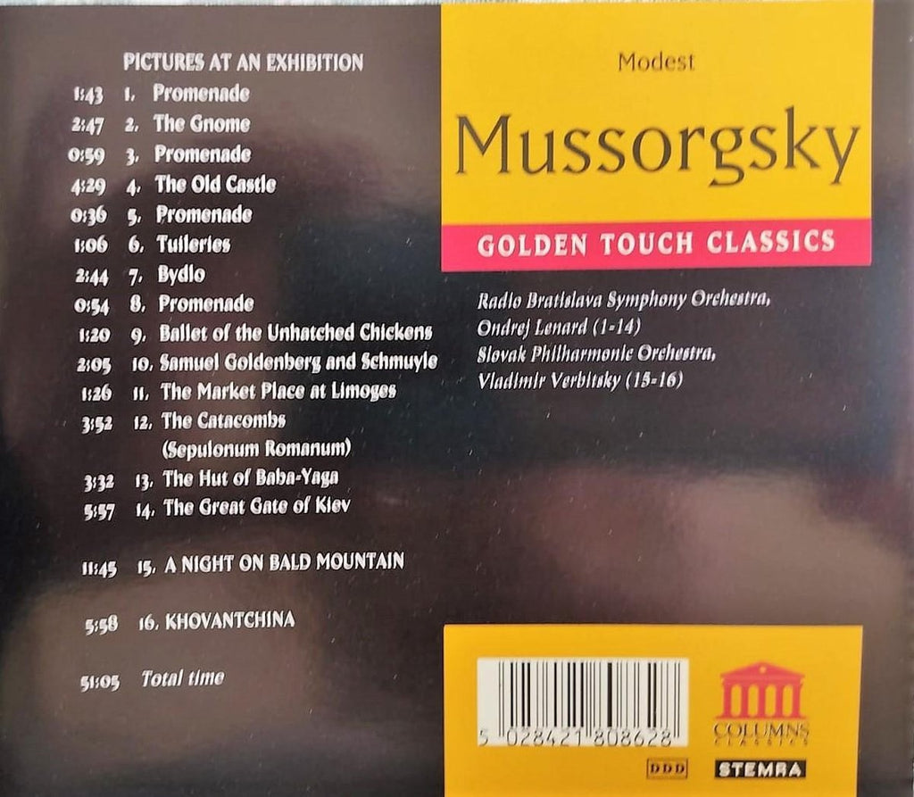 Modest – mossorgsky – CD