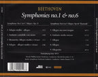 Beethoven symphonies no.1 & no.6 – CD