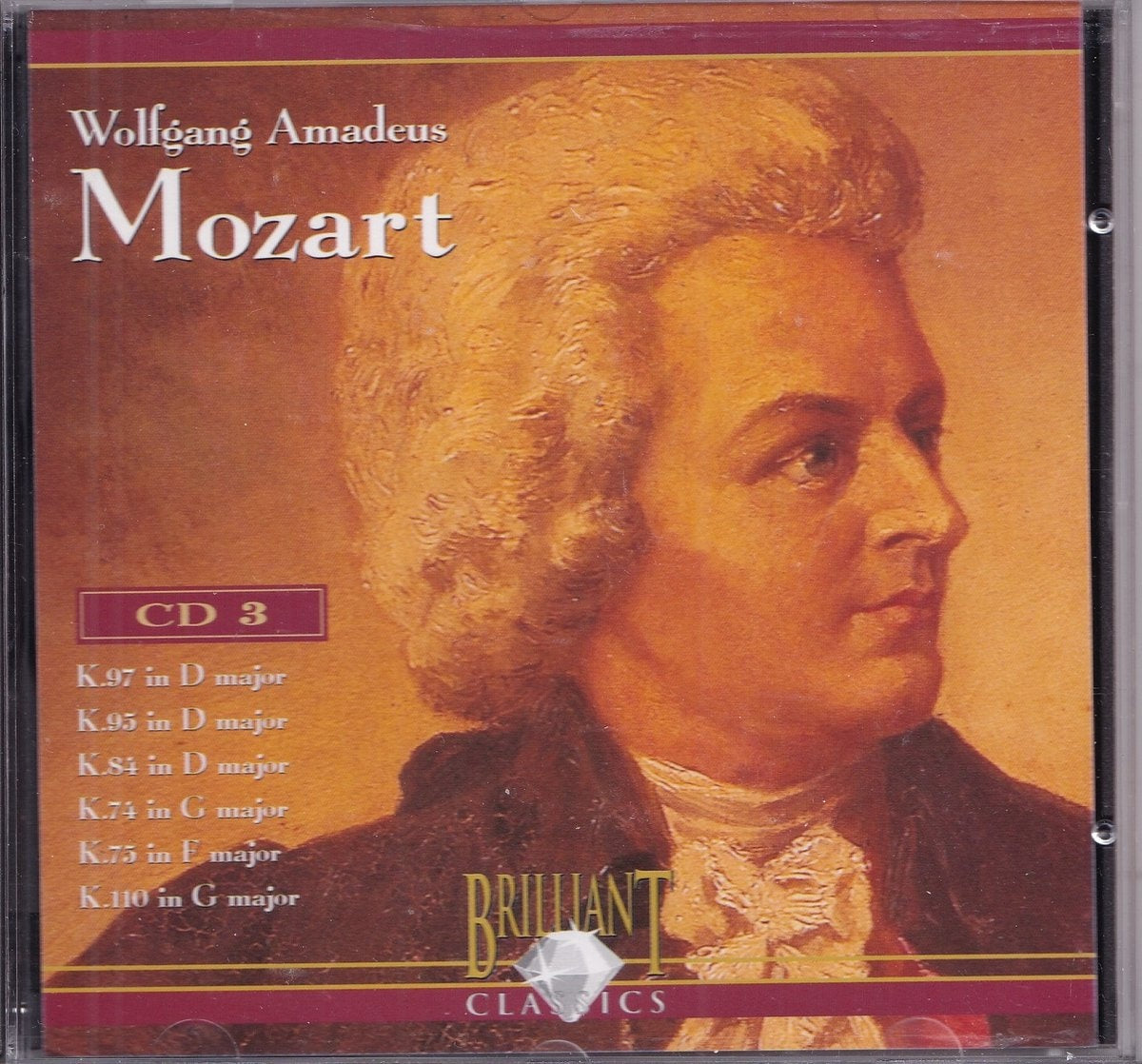 Werken van wolfgang amadeus mozart 3 – orchestra filarmonia italiana o.l.v. alessandro arigoni – CD