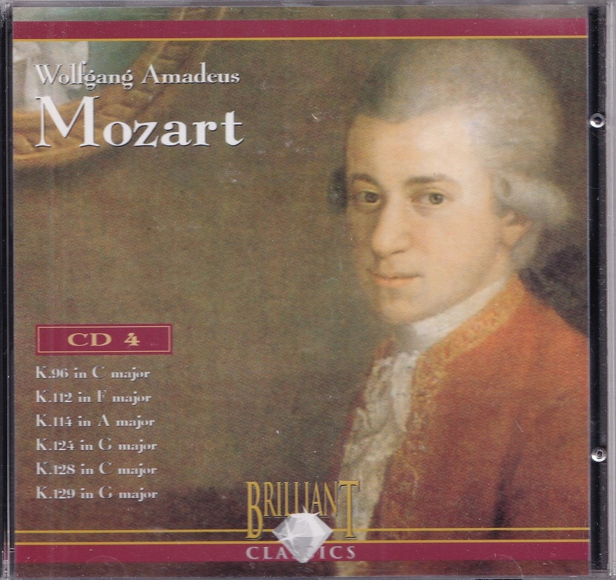 Werken van wolfgang amadeus mozart 4 – orchestra filarmonia italiana o.l.v. alessandro arigoni – CD