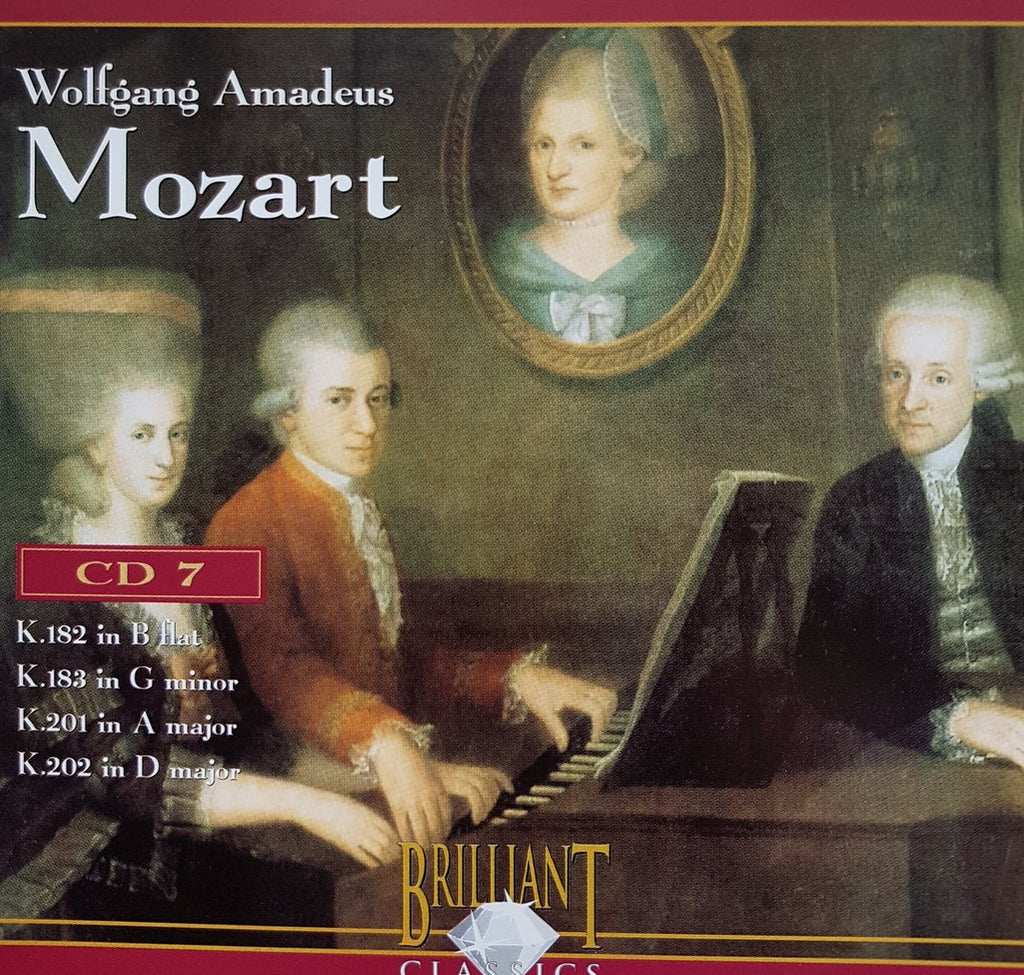 Mozart – k. 182, 183, 201 & 202 – CD