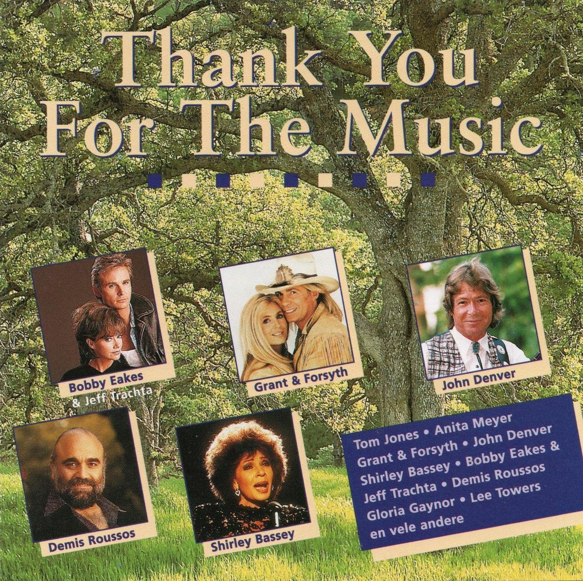 Thank you for the music – CD