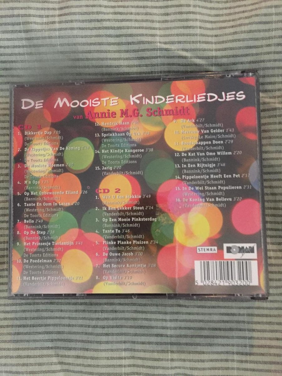 De mooiste kinderliedjes – dubbel CD