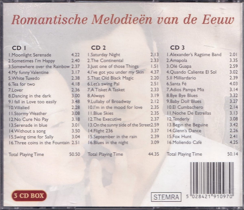 Romantische melodieën van de eeuw – CD