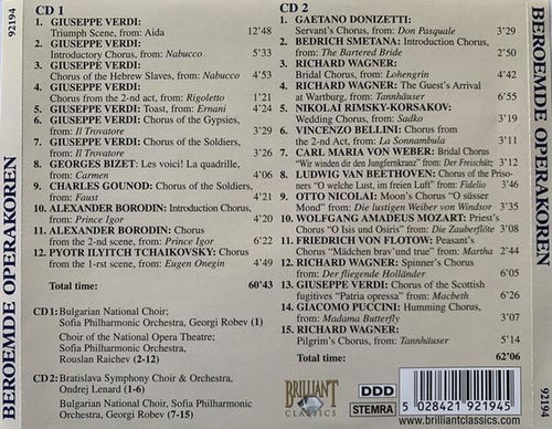 Beroemde operakoren – CD