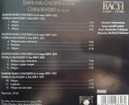 Bach – harpsichord concertos – cembalokonzerte – CD
