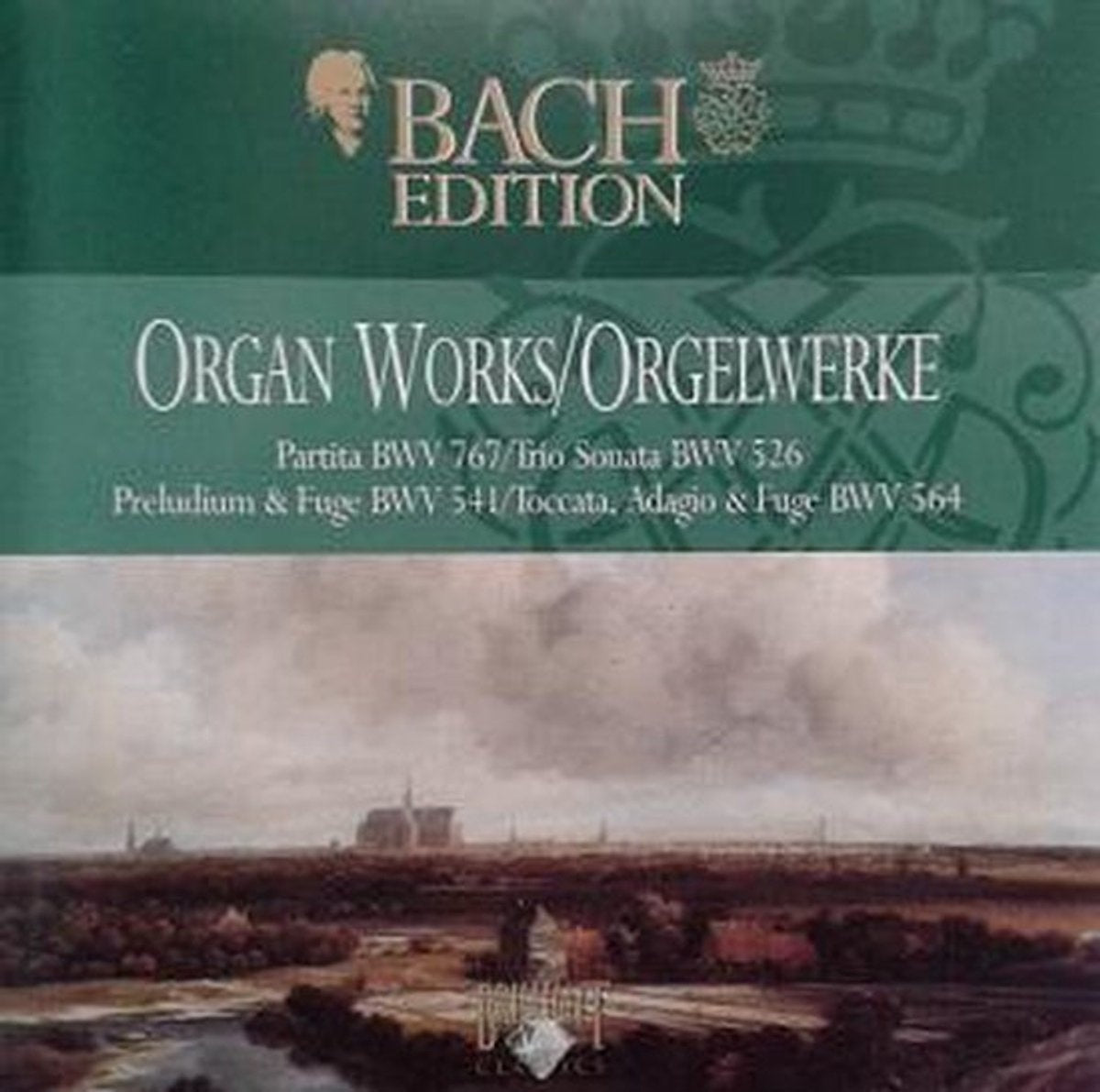 1-CD bach – organ works – orgelwerke CD 8 – various