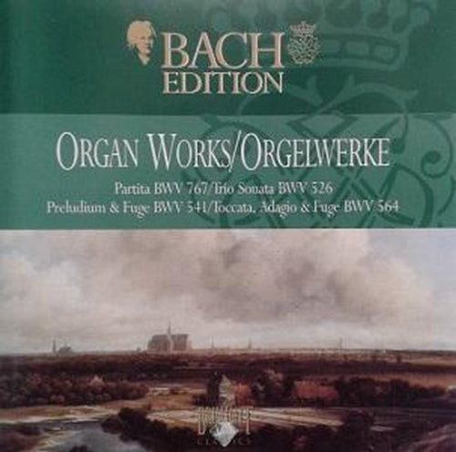 1-CD bach – organ works – orgelwerke CD 8 – various