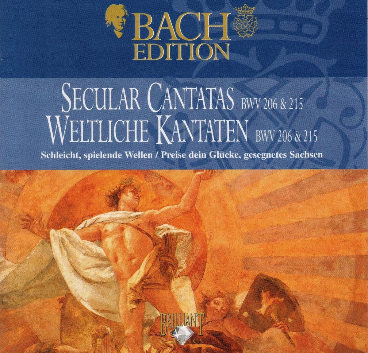 Bach edition – secular cantatas bwv 206 & 215 – CD