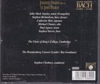 Johann sebastian bach: johannes-passion – CD