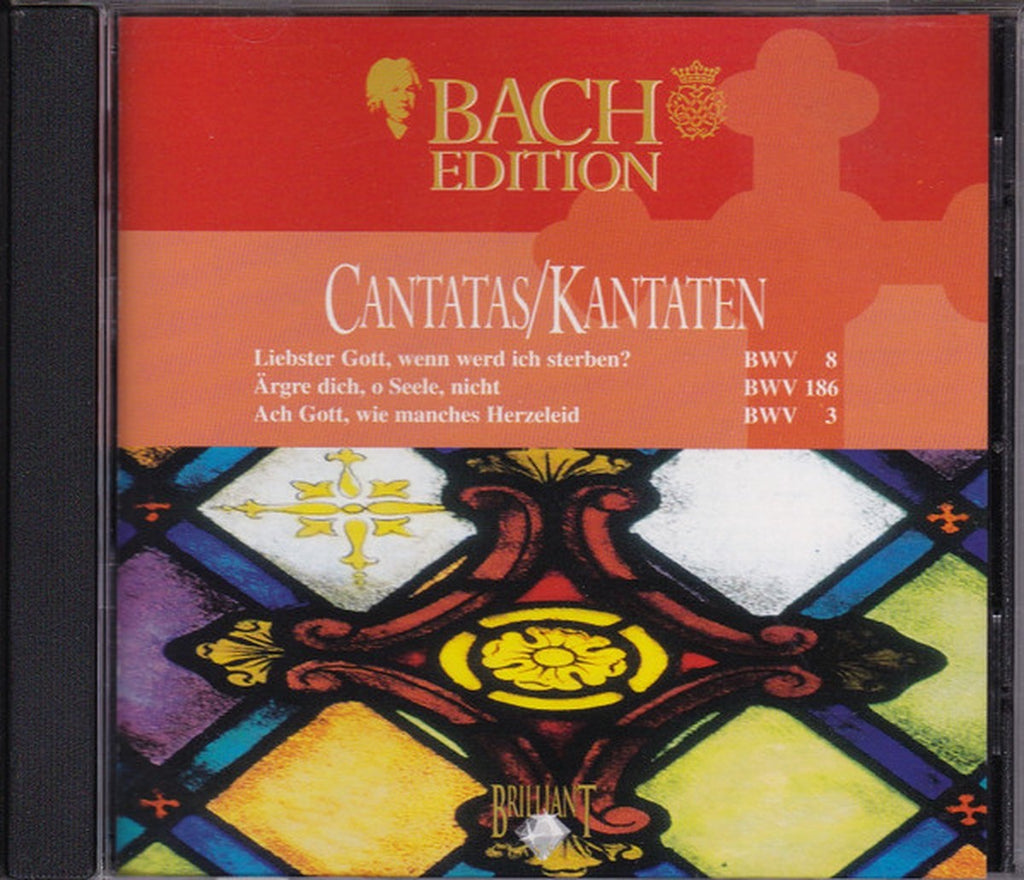 Bach cantatas bwv 8, 186 & 3 – CD